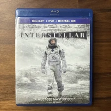 INTERSTELLAR 3-DISC BLU RAY & 70MM IMAX COLLECTIBLE FILM CELL FRAME
