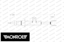 MONROE G2580 Stoßdämpfer Stossdämpfer für BMW 