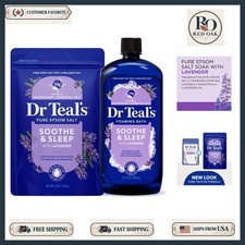 Dr Teal's Epsom Salt Soaking Solution and Foaming Bath Lavender 82oz