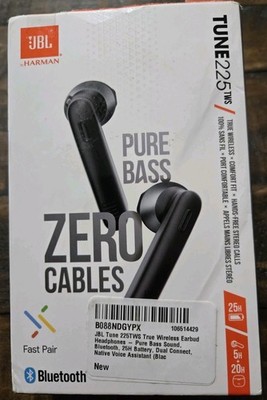 JBL Tune 225 TWS In-Ear Earphones - True wireless headphones Black