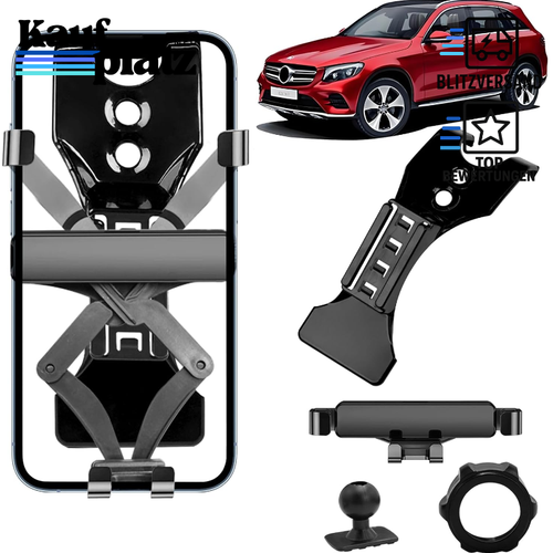 Handyhalterung 360° drehbar für Mercedes Benz C-Klasse W205/GLC X253