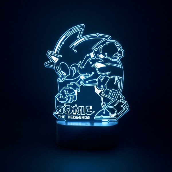 Lampara Led de mesa Sonic Speed Circuit