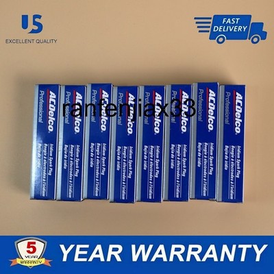 8PCS Genuine OEM 41-993 IRIDIUM SPARK PLUGS 19256067 For Chevy Tahoe Pontiac US