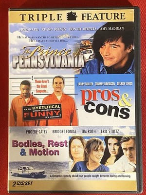 Very Rare Image Entertainment Triple Feature DVD: Prince of Pennsylvania, 