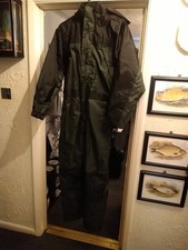 Ron Thompson Fishing Suit Waterproof warm Padded XS trousers & jacket All In One