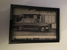 MERCEDES BENZ 300SE-1964 framed original advert