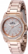 Invicta Speedway Quartz Crystal Silver Dial Ladies Watch 49131