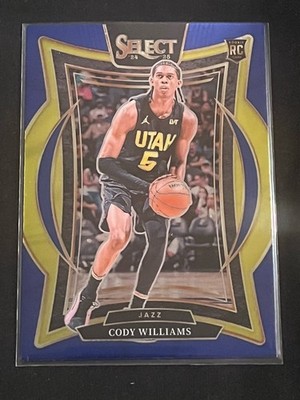 2024-25 Panini Select - Concourse Cody Williams #71 (RC) for sale