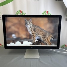 APPLE 27" Cinema Display Monitor A1316, 2560 x 1440 SEE PHOTOS  1073
