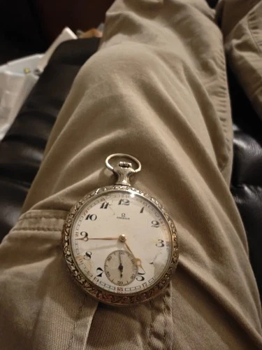 Antique Omega pocket watch