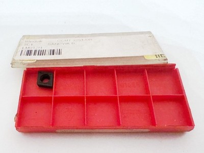 (1) SANDVIK CCMT3251UR 4035 Carbide Indexable Turning Insert CCMT32.51-UR TiCN