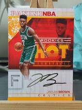 JAYLEN BROWN  2016 Panini  Hot  Print Auto RC ROOKIE BOSTON CELTICS