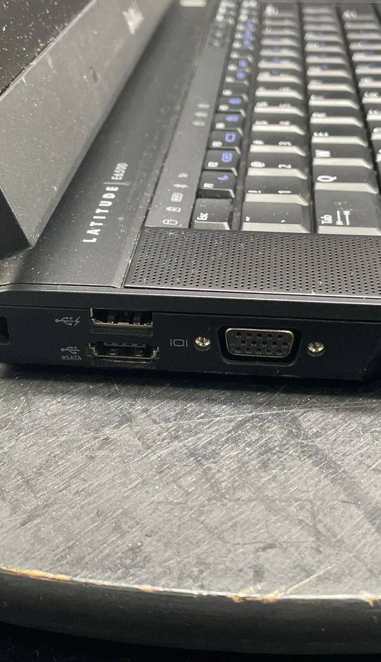 Portátil Dell Latitude E6500 Intel Core 2 Duo Notebook sin disco duro para piezas/reparación Foto 3 de 4