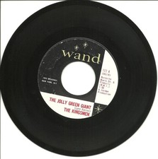 THE KINGSMEN-THE JOLLY GREEN GIANT-45 RPM-7"-NOVELTY-WAND 172-1965-EX