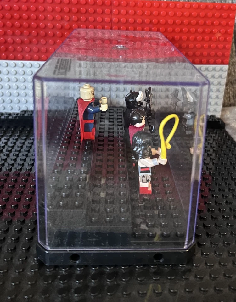 Lote de minifiguras LEGO personalizadas RED SON SUPERMAN Wonder Woman Batman Bizarro Foto 2 de 4