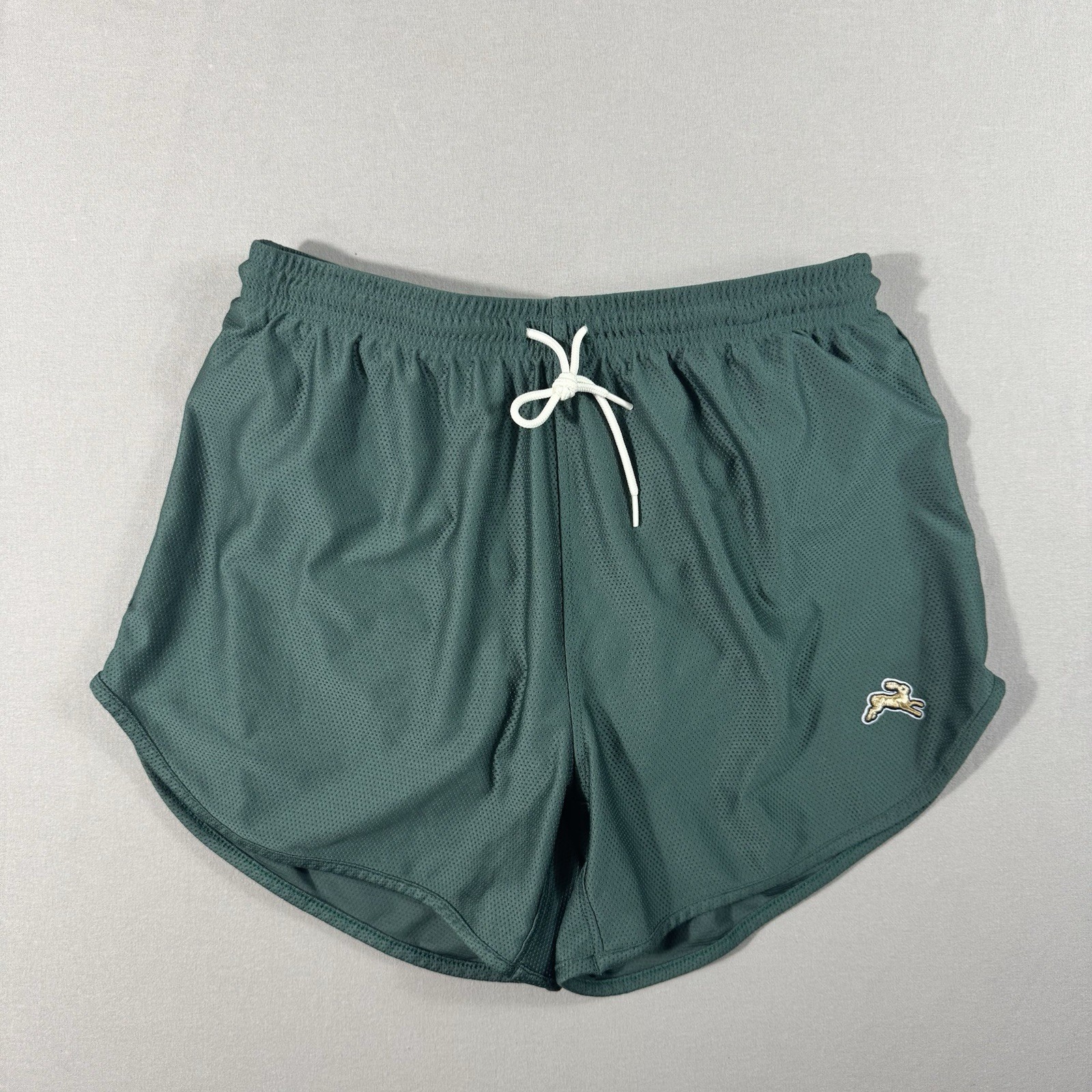 TRACKSMITH Van Cortlandt Mesh Running Lined Shorts Size S Women’s Green