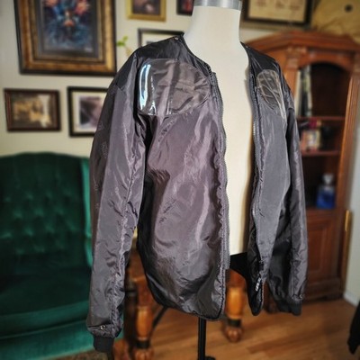 Tour Master Cortech Motorcycle Liner Jacket Black Quilted Thinsulate Mens Small