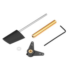 Barca RC timone con forma L braccio servomeccanismo timone,spessore 4,4 mm 1 Set