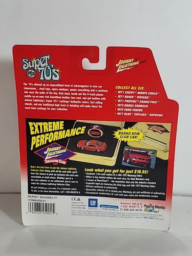 Johnny Lightning 1971 Chevy Monte Carlo Super 70s Diecast 1:64 Red Limited Edit. - Bild 3 von 5