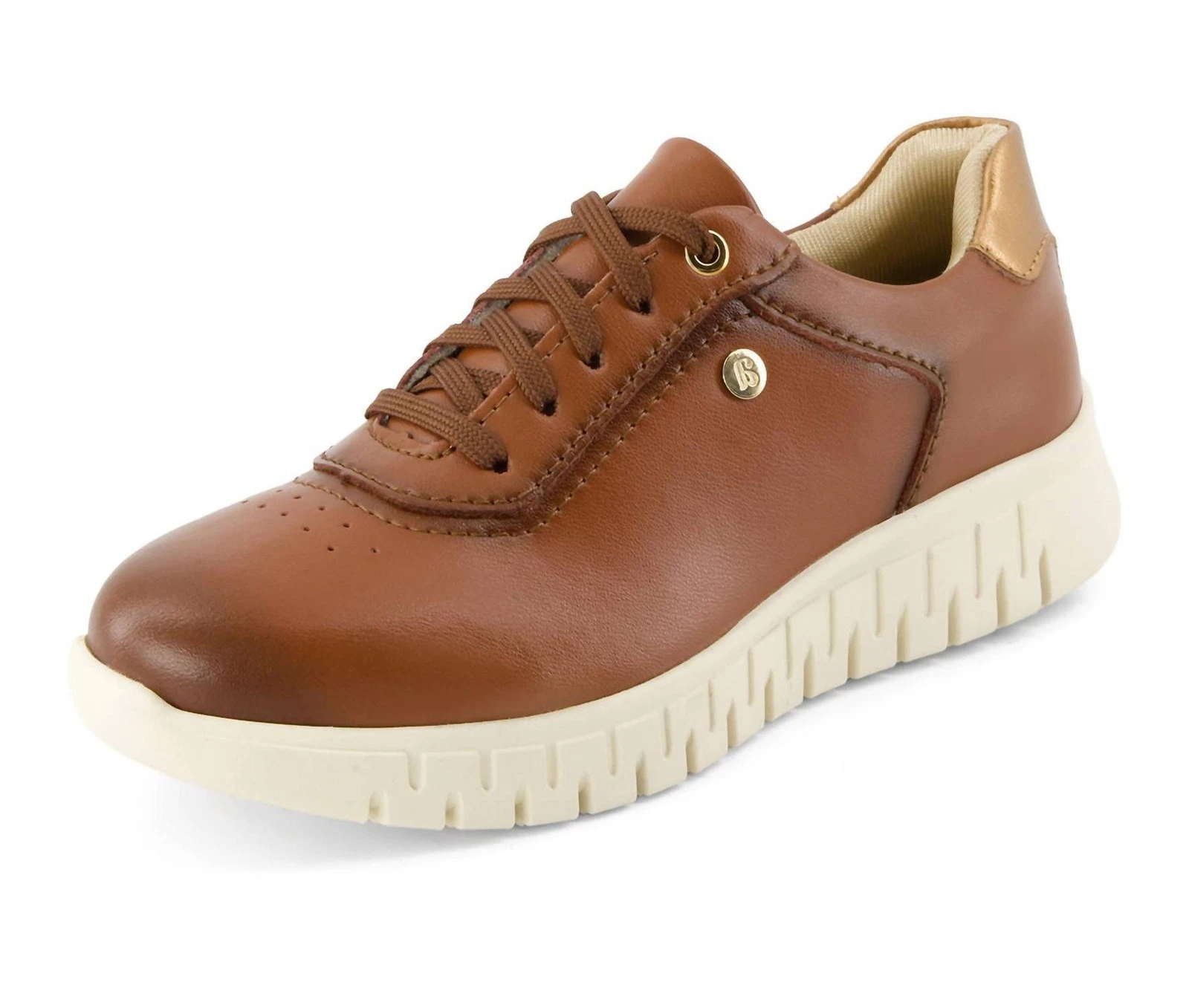 Andrea Women's Soft Leather Sneakers Size 6