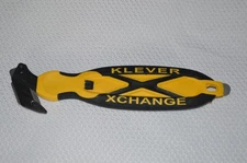 KLEVER CUTTER ~ X-CHANGE ~ SAFETY CUTTER ~ BOX CUTTER ~ REPLACEABLE BLADE ~ NEW