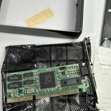 Trident TVGA9000i 16-Bit ISA VGA Graphics Card JAX8237A Retro PC Vintage Video