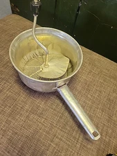 Vintage Foley Food Mill  #101  7" 2 qt Stainless Steel Masher Ricer Strainer