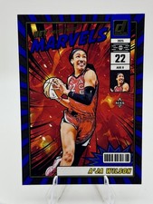 2025 Donruss WNBA #8 A'ja Wilson Net Marvels Press Proof Blue