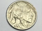 1913 Buffalo Nickel in almost uncirculated/uncirculated type 1