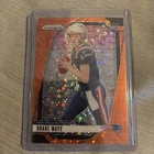 2024 Panini Prizm - Rookies Drake Maye #329 Orange Disco Prizm (RC)