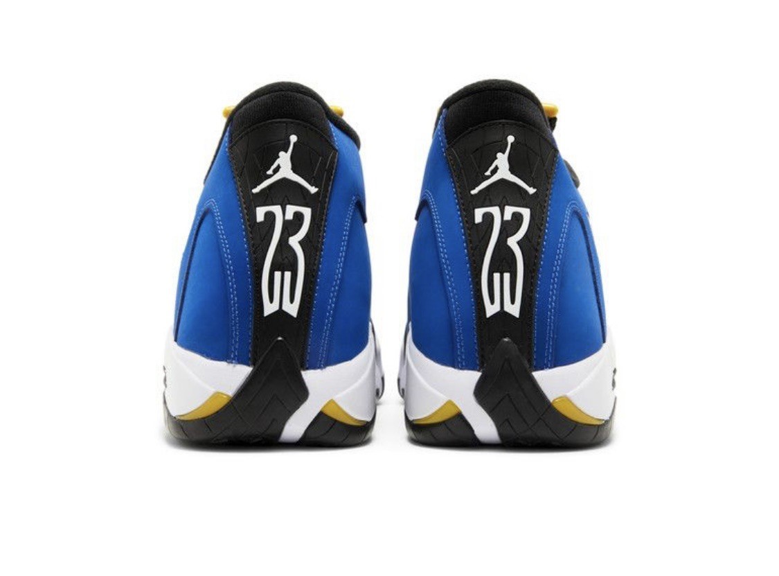 Air Jordan 14 Retro Laney ブルー ブラック イエロー Size 11 - Air Jordan 14 Retro Laney for sale online | eBay