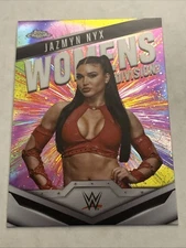 2025 Topps Chrome WWE Jazmyn Nyx Women’s Division Refractor #WD-JAZ