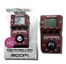 ZOOM MS-60B Multi-Effects Processor Effects Pedal Tested & Works 69656