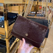 Best Price‼️Tory Burch Emerson Chain Wallet 170172 Agnello $375, NEW