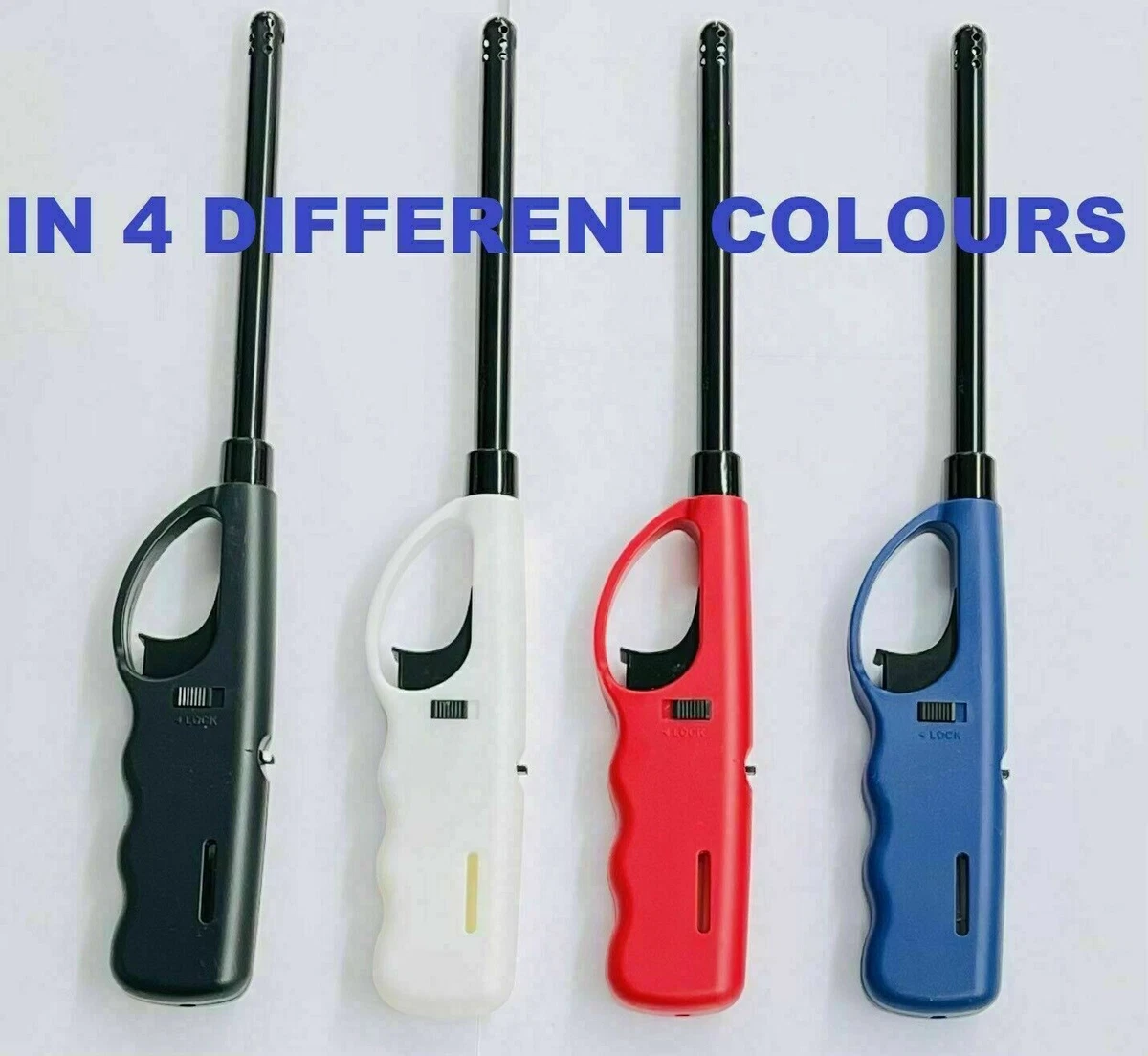 3 x Kitchen Gas Cooker BBQ Camping Refillable Oven Candle Lighter UK Stock