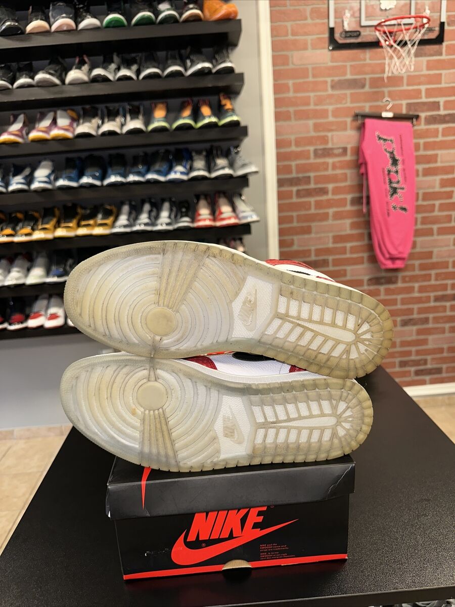AUTHENTIC 555088 602 Nike Air Jordan 1 High OG Spider Man Origin AUTHENTIC 555088 602 Nike Air Jordan 1 High OG Spider Man Origin