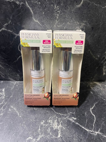 Physicians Formula Organic Wear Sculpting Bronzer, Mocha PF11070, 2 Pack - Picture 1 of 2