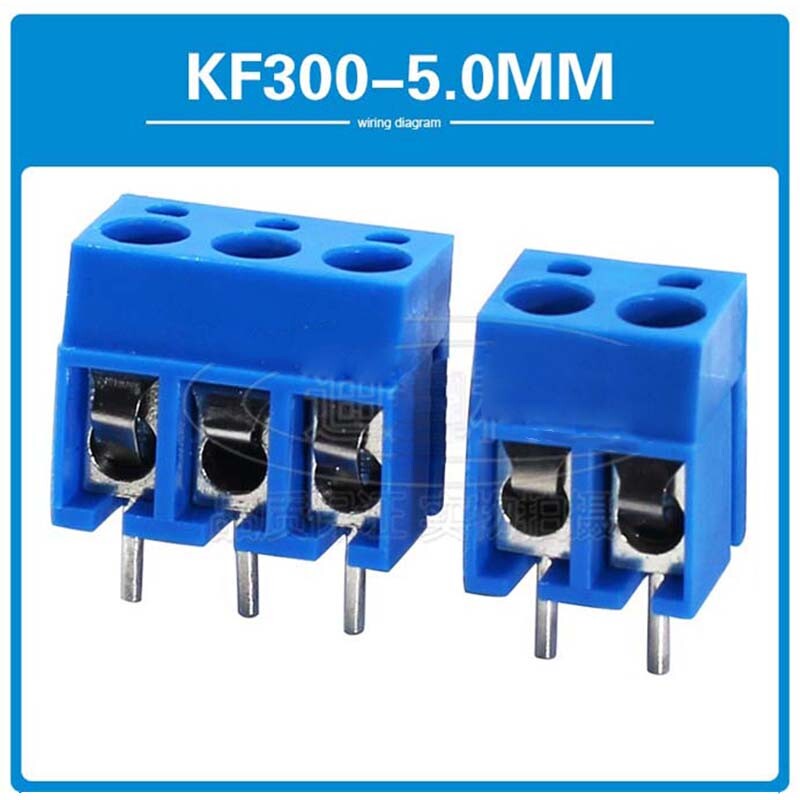 Schraubklemmenblock-Set – 2P, 3P, 4P, 2,54 Mm Raster, ABS, Für Elektronik & DIY