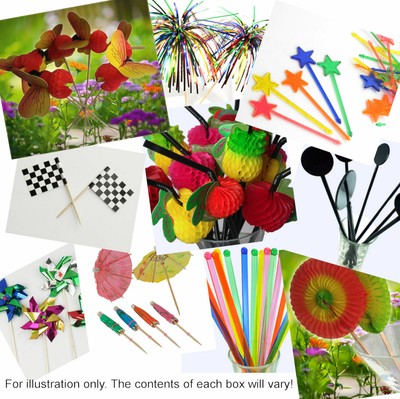 Clearance Bundle 10 Packs Of Cocktail Party Decorations