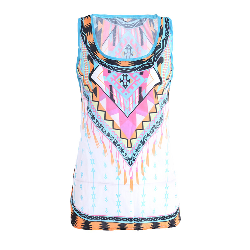 Women Sleeveless Printed Vest for T Shirt Blouse Casual Summer for - Picture 9 of 11