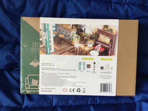 Hands Craft US, Inc. DIY Miniature House DG109 Simon's Coffee - Picture 2 of 4