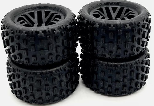 Arrma 1/18 GRANITE , 1/16 QUAKE , 1/16 GORGON GROM (set of 4) Wheels & Tires - Picture 3 of 3