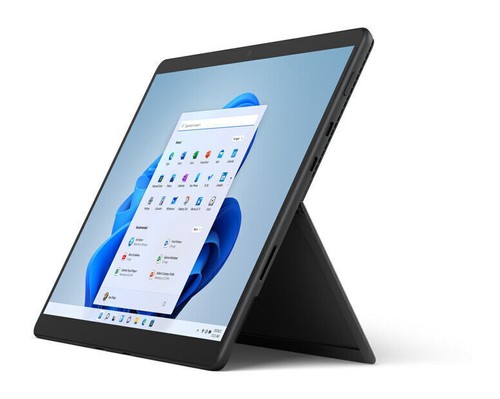 Microsoft Surface Pro 8 13" Touch (256GB SSD, Intel Core i7 11th Gen., 4.80 GHz, 16GB) Laptop - Graphite - 8PV-00017