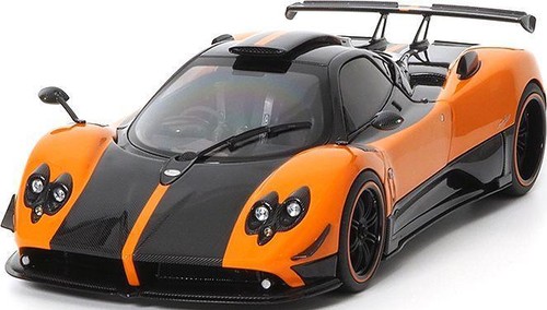 Almost Real 1:18 Scale Pagani Zonda Cinque Coupe 2009 Arancio St. Tropez - Picture 2 of 6