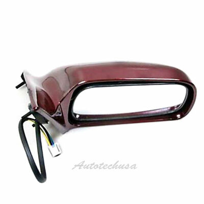 Power Mirror Right Passenger Side B668 For 97 98 99-01 Toyota Camry Burgundy 3N6