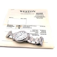 Cartier Ronde Solo Stainless Steel Automatic Men's Watch WSRN0012 With Card 6