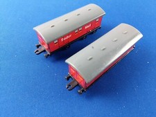 ERTL trains : SODOR MAIL COACHES / Thomas Plastic trains 1995 Vintage Rare Hot