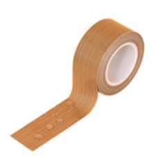 130um Thicker 30mm x 10m PTFE High-Temp Tape 70-260 C High temperature tape