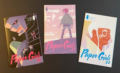 PAPER GIRLS #20,21,22 (Image 2018) Amazon Prime, 3 Comics CHEAP!