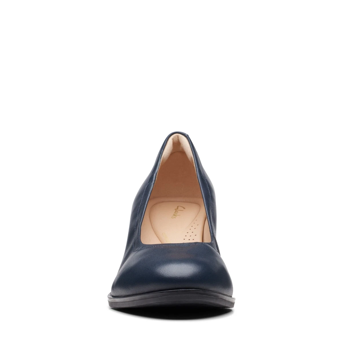 Navy court shoes clarks sale